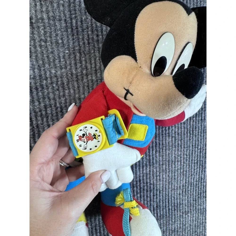 Mattel Disney Mickey Mouse Plush Toy Multicolor with‎ Accessories Model 406UD